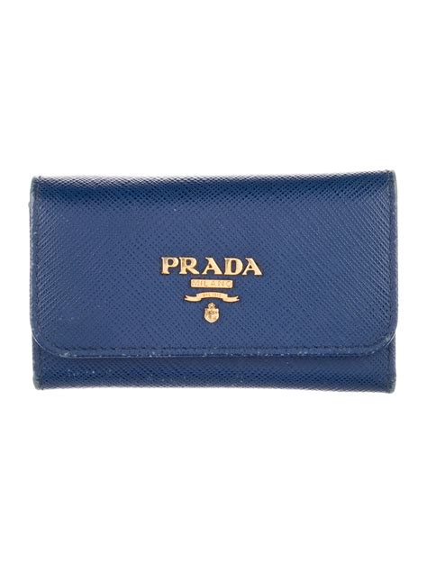 prada keyring card holder|prada nylon keychains.